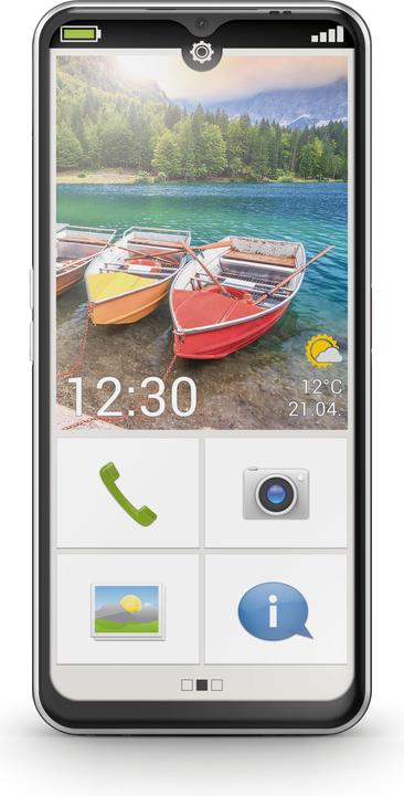 Productafbeelding Emporia SMART.6, smartphone voor senioren (128 GB, Zwart, 6.58", Enkele SIM, 50 Mpx, 5G)