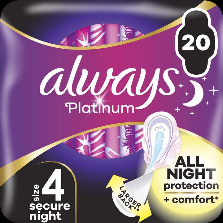 Actual product image Always Platinum Secure Night (20 x)