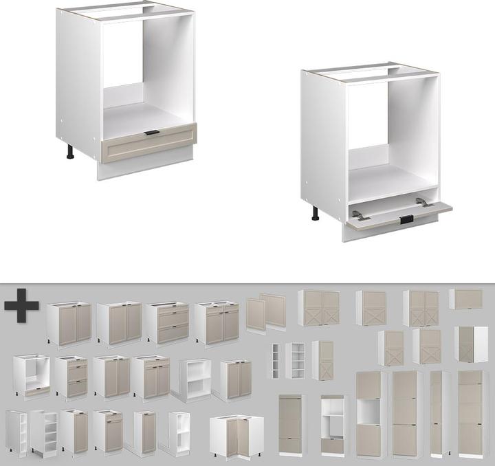 Produktbild Vicco Herdumbauschrank Fame-Line (60 x 82 x 60 cm)