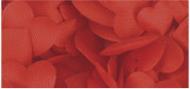 Produktbild Rayher Satin-Stoff-Streuteile: Herz, wattiert, rot, 10