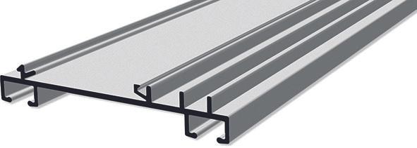 Produktbild Hamotec Vorhangschienen mit Maxi-Laufnut HM-20219
