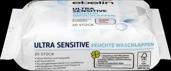 Produktbild dm ebelin Ultra Sensitive (20 Stück)