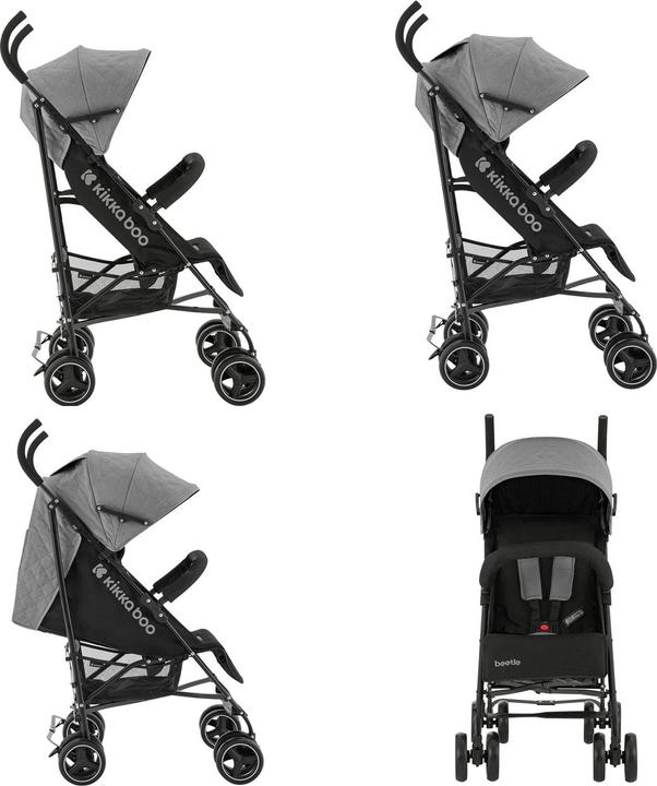 Actual product image Kikkaboo Beetle pram