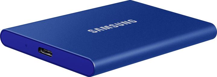 Actual product image Samsung Portable T7 Blue (500 GB)