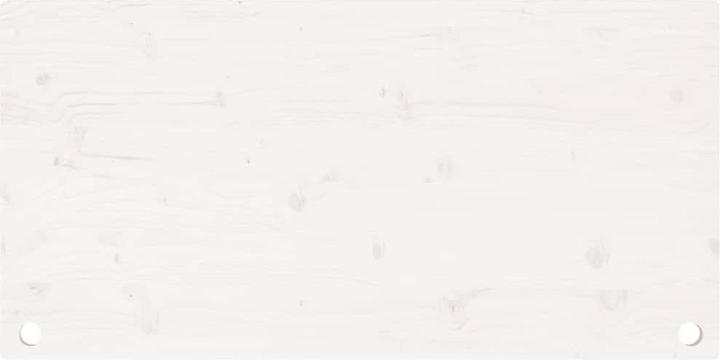 Image du produit VidaXL Schreibtischplatte Weiss 100x60x2,5 cm Massivholz Kiefer (100 x 60 x 2,5 cm)
