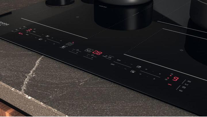Actual product image Hotpoint HB 4860C CPNE Black Built-in 59 cm Induction hob 4 Cooker(s)