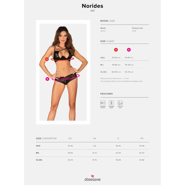 Produktbild Obsessive Norides Zweiteiliges Set M/L (M/L)