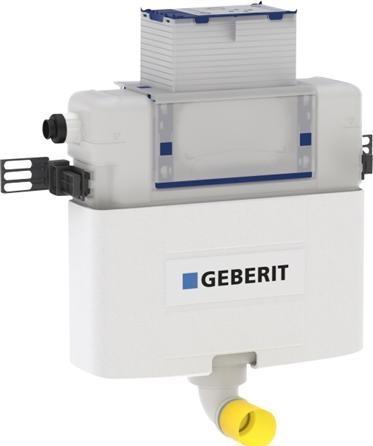 Geberit Omega built-in cistern 12 cm, 6/3 litres, installation height 82 cm, PEX connection