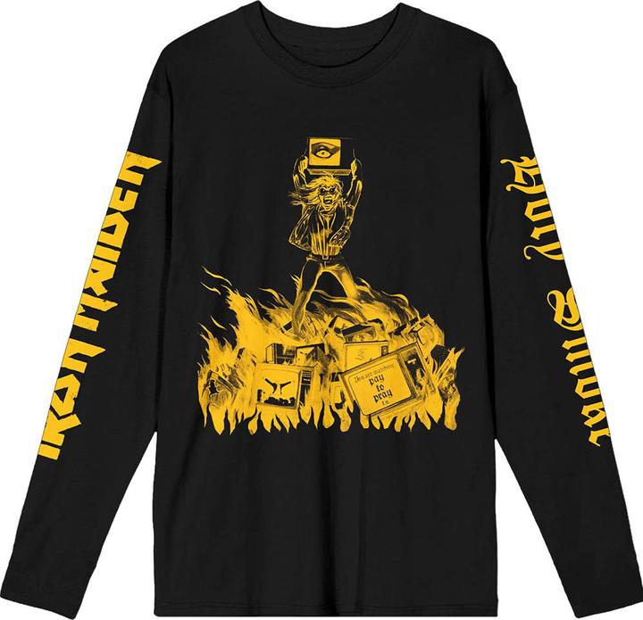 Actual product image Iron Maiden Holy Smoke Isolated Yellow (Longsleeve) (XL)