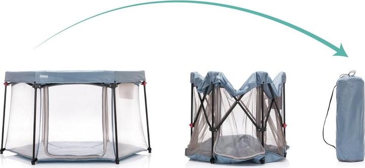 Actual product image Fillikid Playpen 6-sided (136 cm, 136 cm)
