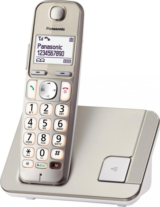 Produktbild Panasonic KX-TGE210PDN Golden desktop phone