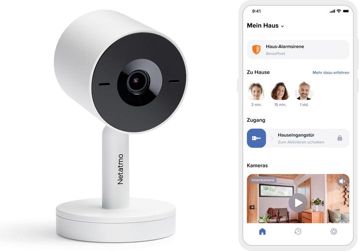 Actual product image Netatmo Smarte Innenkamera Advance (weiss) (2560 x 1440 Pixels)