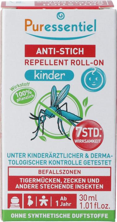Actual product image Puressentiel Anti-sting repellent baby roll on (30 ml)