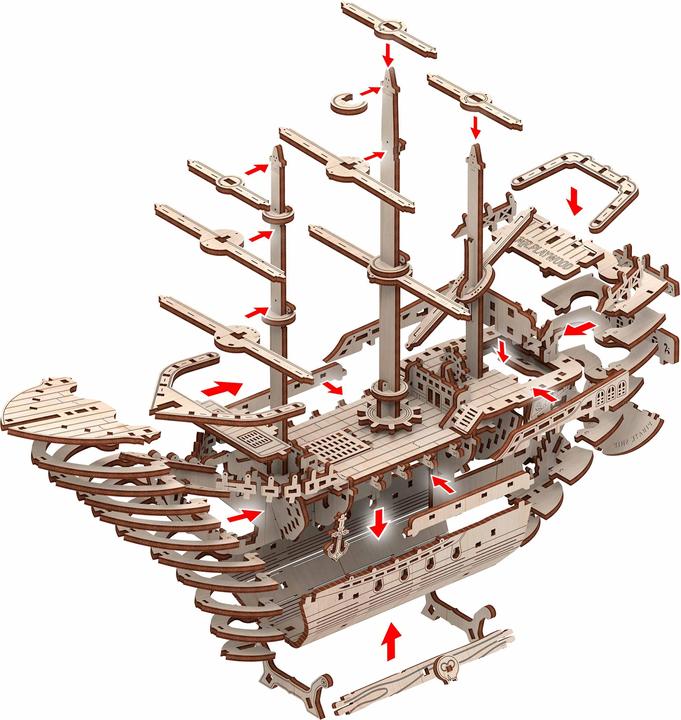 Produktbild Mr Playwood Piratenschiff