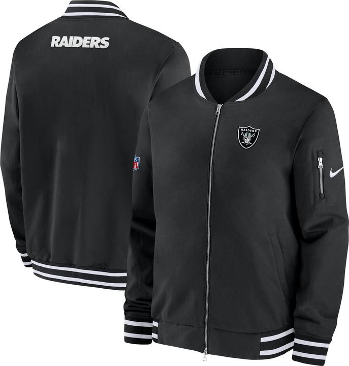 Actual product image Nike Las Vegas Raiders Coach Bomber Jacket S (S)