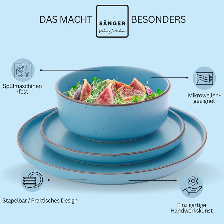 Image du produit Sänger Tafelservice Bombay Saphir (16 pièce(s))