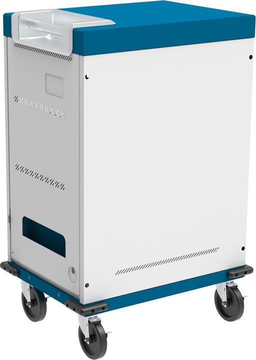 Image du produit Good Connections GC Chariot de chargement pour 32 appareils, USB-C, 18W par port, PD 3.0, QC 3.0, blanc/bleu (700 W)
