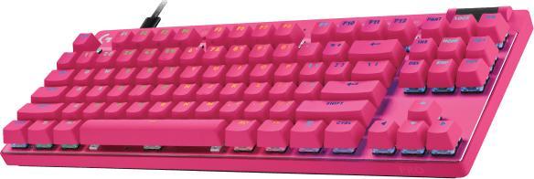 Produktbild Logitech PRO X TKL RAPID - MAGENTA - CH - EMEA28i-935 (CH, Kabelgebunden)
