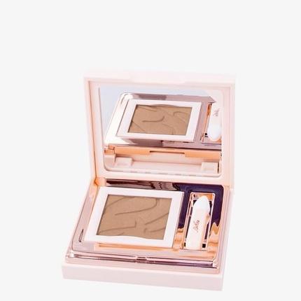 Actual product image Mey Bionike Defence Color Silky Touch Compact Eyeshadow With Brush 416 Caramel (416 Caramel)