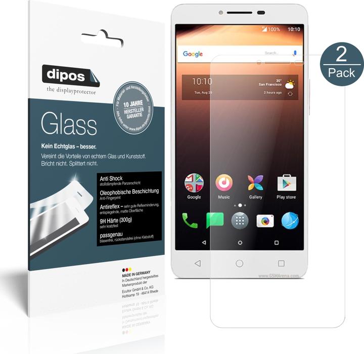 Actual product image Dipos Screen Protector Anti-Shock (1 Piece, Alcatel A3 XL)