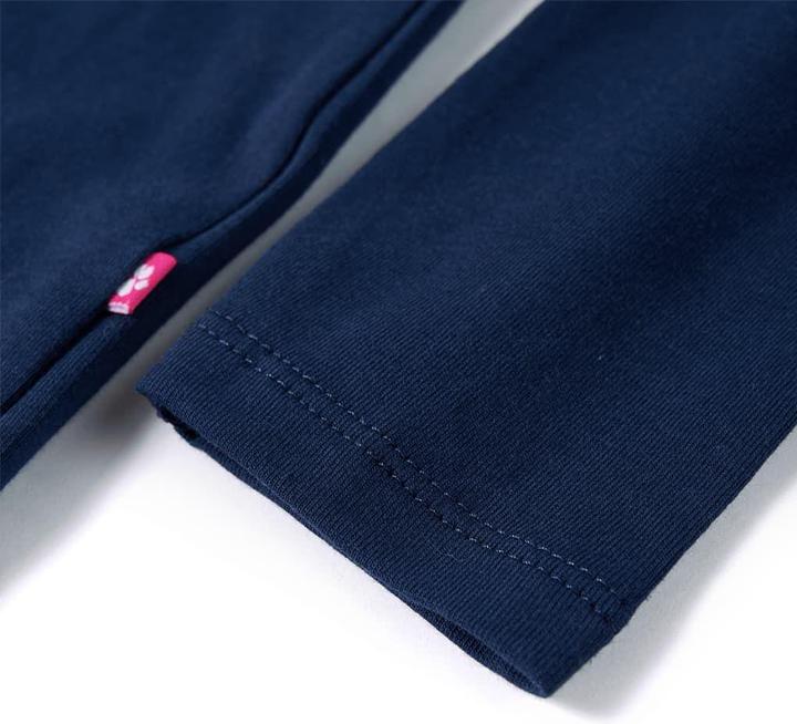 Immagine prodotto VidaXL Camicia da bambino a maniche lunghe blu navy 128,Materiale: 95 % cotone (128)