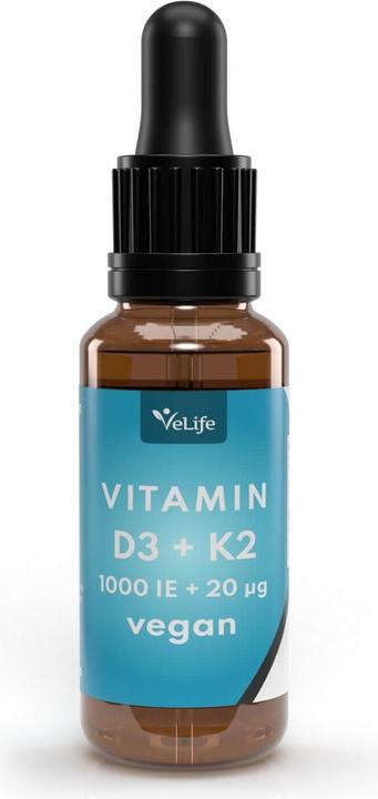 Actual product image VeLife D3 K2 vegan drops (1 Piece, Droplet, 83 g)