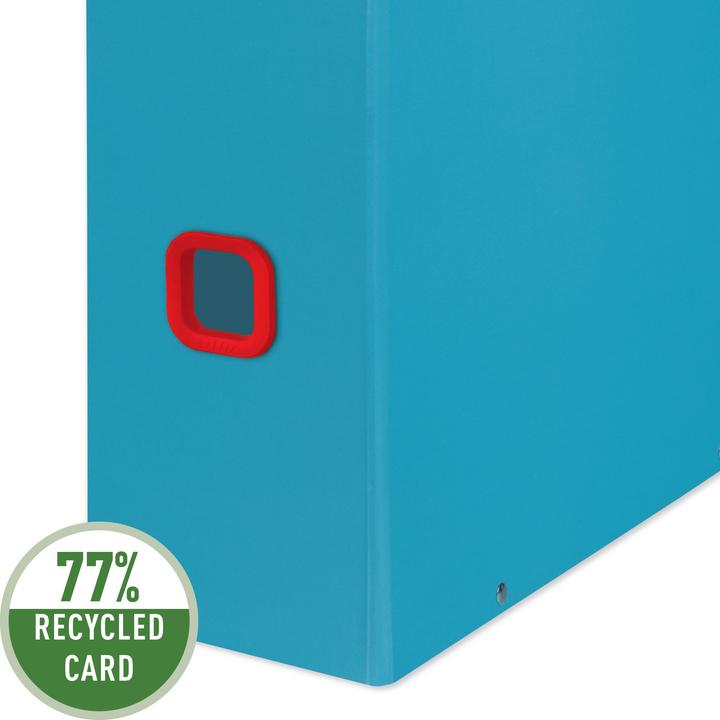 Produktbild Leitz Stehsammler Click & Store Cosy, A4, Hartpappe, blau Hartpappe mit PP-Folie, Aufbau mittels Dru (A4)