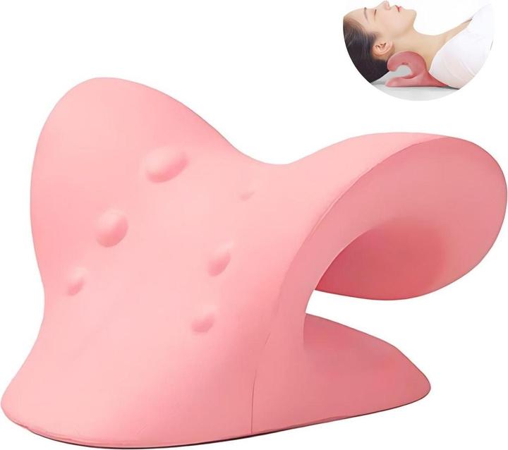 Hermex Nackenstütze Nackenkissen Nacken-Massagekissen Massagekissen Nackenstützkissen