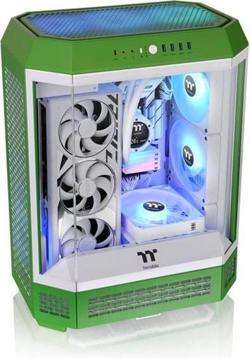 Productafbeelding Thermaltake The Tower 600 (hellgr?n, Tempered Glass x 3) (ATX, mATX, Mini-ITX)