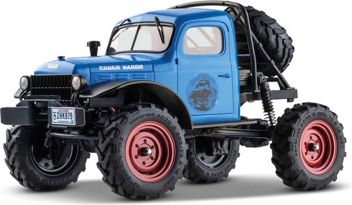 Produktbild FMS FCX24 Power Wagon Mud-Racer 1:24 blau - RTR 2.4GHz (RTR Ready-to-Run)