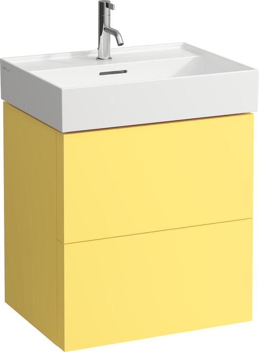 Laufen Kartell vanity base, 2 drawers, 580x450x600mm, for WT H810333/8/9 and H813332/3, H407569033