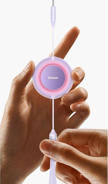 Produktbild Baseus USB Typ C – USB Typ C, Lightning, Micro USB B (1.10 m, USB 2.0, 100 W)