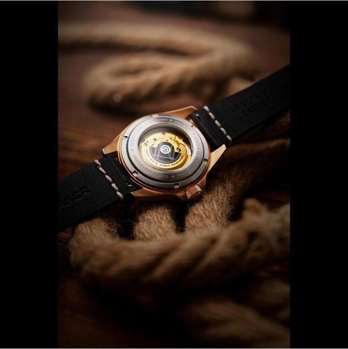Produktbild Spinnaker SP-5060-08 Tesei Bronze Swiss (Taucheruhr, Lünette drehbar links, 40 mm)