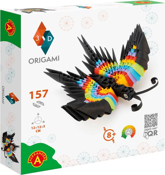 Image du produit Selecta Spielzeug ORIGAMI 3D - Papillon, 154 pcs.