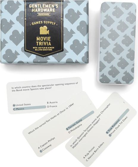 Gentlemen's Hardware Movie Trivia (English)