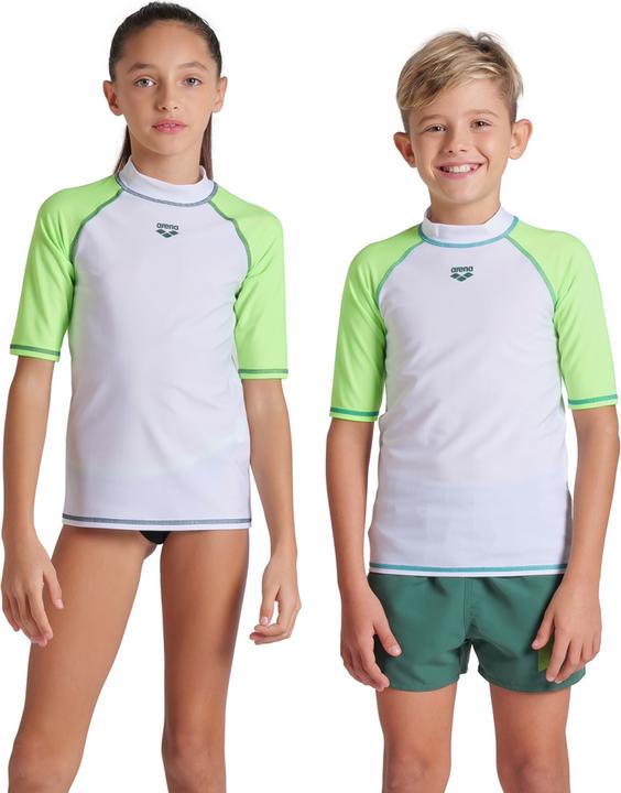 Arena Unisex Jr Rash Vest S/S Graphic