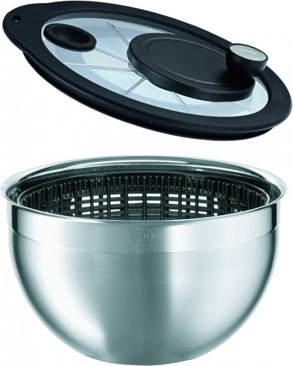 Rösle Salatschleuder mit Glasdeckel