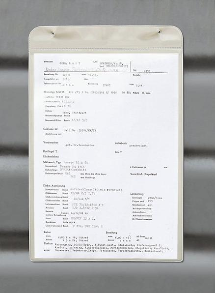 Image du produit kaiserkraft Pochette à enficher, magnétique (A4)