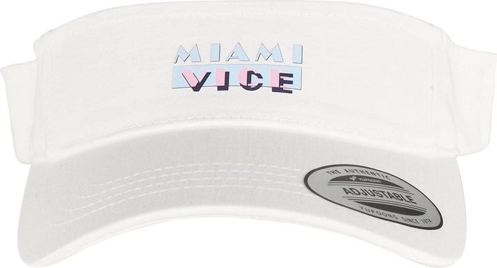 Actual product image Mister Tee Miami Vice Logo Visor Cap - 13955 (One size)