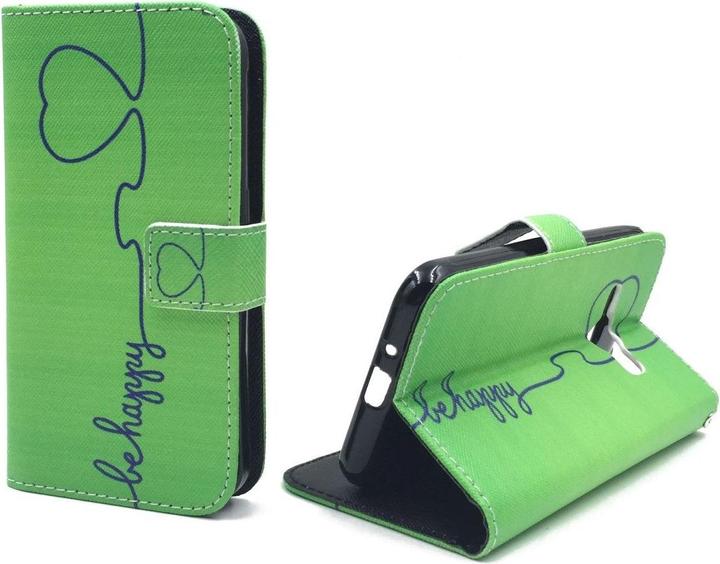 Produktbild König Design Schutz Handy Hülle für Samsung Galaxy J1 (2016) Case Cover Tasche Wallet Etui (Samsung Galaxy J1 (2016))