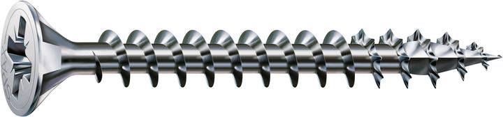 Actual product image Spax Screw R 88094 Countersunk head with point/cross recess -PZ 4.5 x 45/39-Z Galvanised steel WIROX (200 Screws per piece)