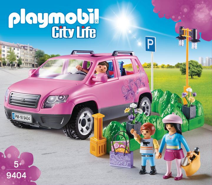 Produktbild Playmobil Familien-PKW mit Parkbucht (9404)