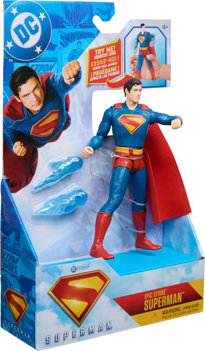 Actual product image Superman Movie Feature Figure 15 cm -