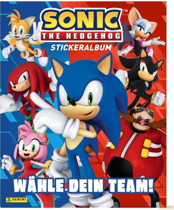 Image du produit Panini Sonic the Hedgehog Sticker Collection Album *Versions allemandes*.