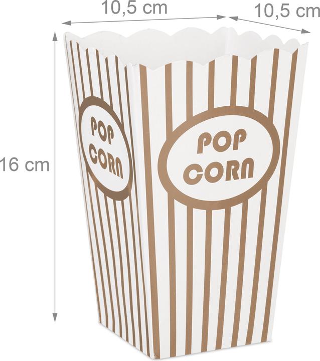 Image du produit Relaxdays 48x sachets de pop-corn (48 x)