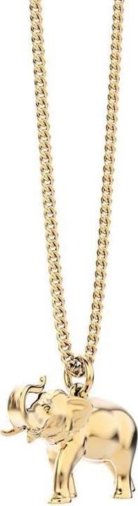 MTM Elephant Necklace (18k Gold, Messing, 43 cm)