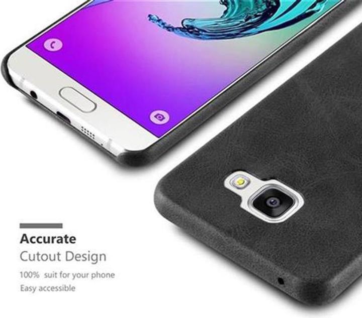 Image du produit Cadorabo Couverture rigide en similicuir avec structure (Samsung Galaxy J5 (2015))