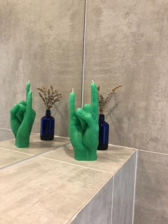 Image du produit Candle Hand You Rock (1 pcs)