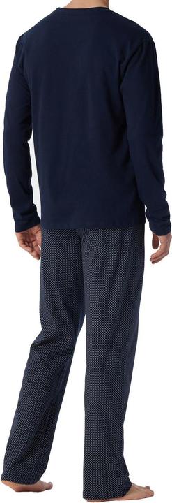Image du produit Schiesser pyjama long naturel 100% coton | aussi grande taille (M)