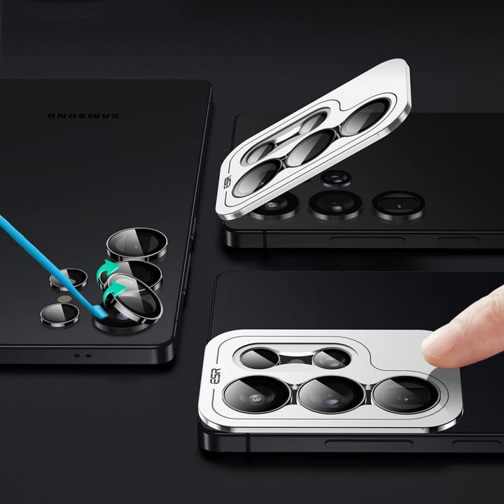 Productafbeelding ESR - Armorite Camera Lens Beschermers - Samsung Galaxy S25 Ultra - Zwart (1 Stuk, Samsung Galaxy S25 Ultra)